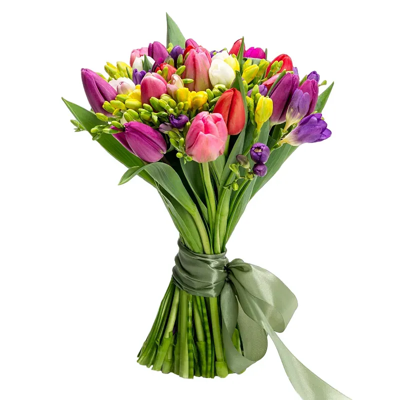 Букет Цветочная мозаика